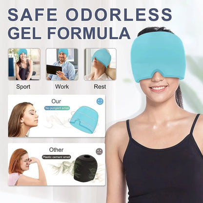 Krioskart— Hot & Cold Headache & Migraine Relief Cap