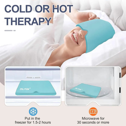 Krioskart— Hot & Cold Headache & Migraine Relief Cap