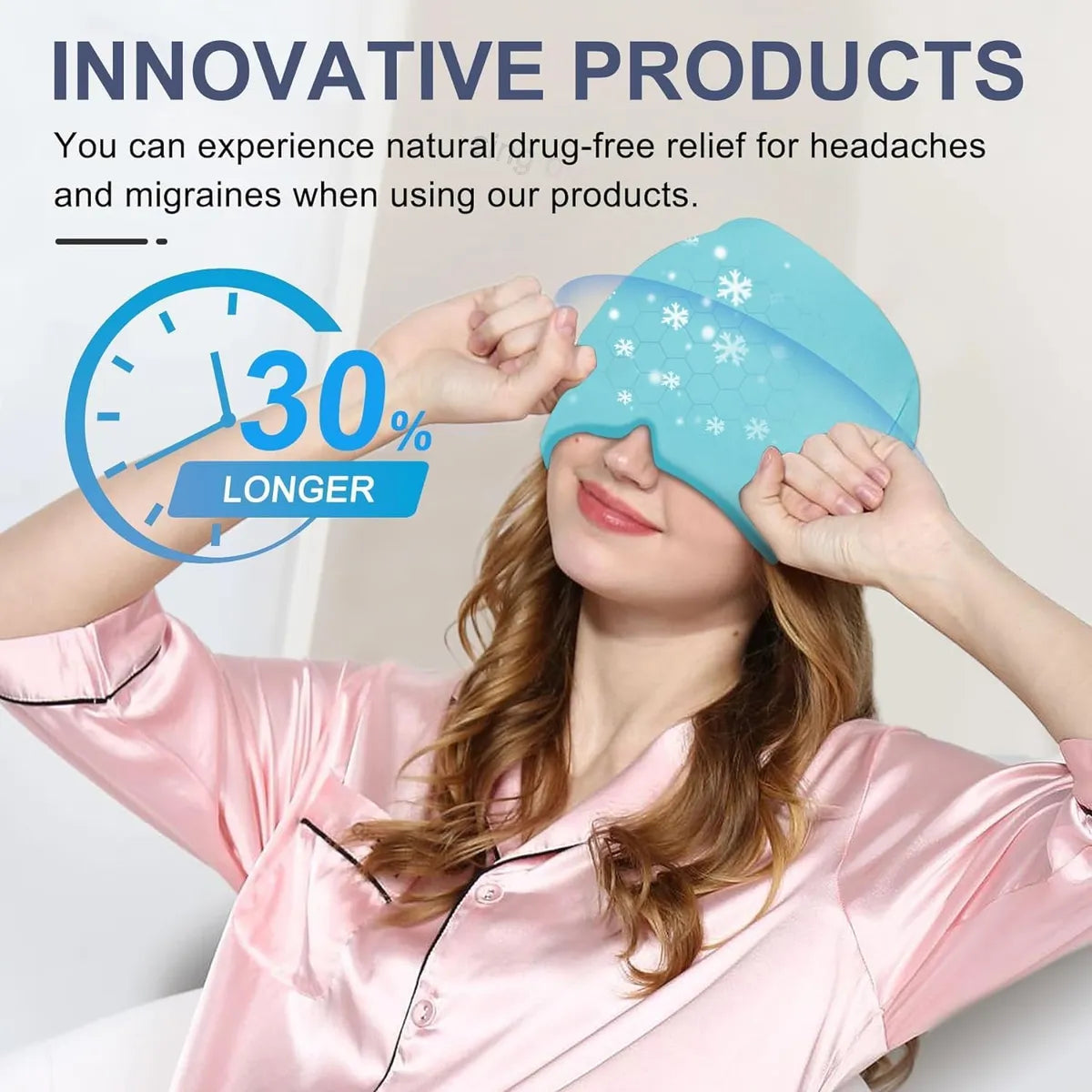 Krioskart— Hot & Cold Headache & Migraine Relief Cap