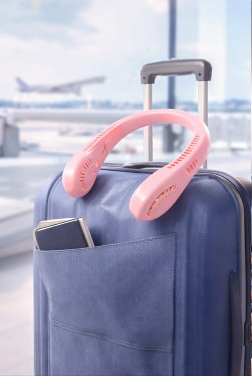 Portable Rechargeable Neck Fan