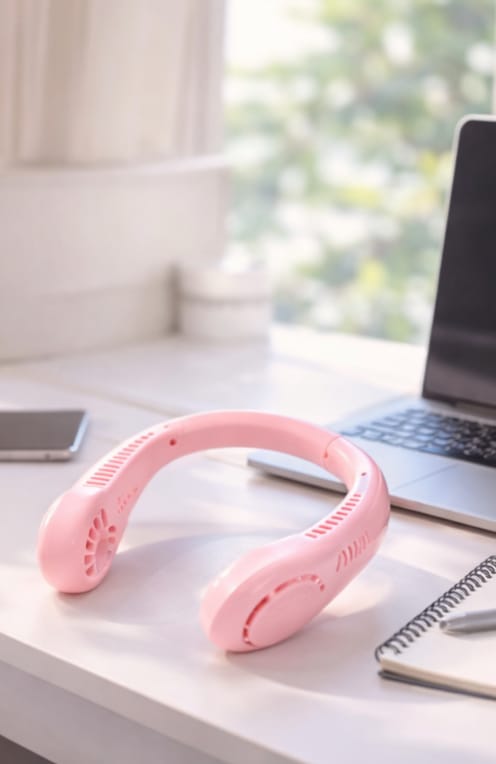 Portable Rechargeable Neck Fan