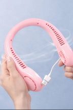 Portable Rechargeable Neck Fan