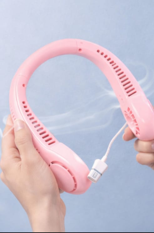 Portable Rechargeable Neck Fan